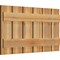 Ekena Millwork Spaced Board-n-Batten Shutters, Rough Sawn Western Red Cedar, 34 3/4W x 19H, PR RBS06S35X019RWR - alternate 3
